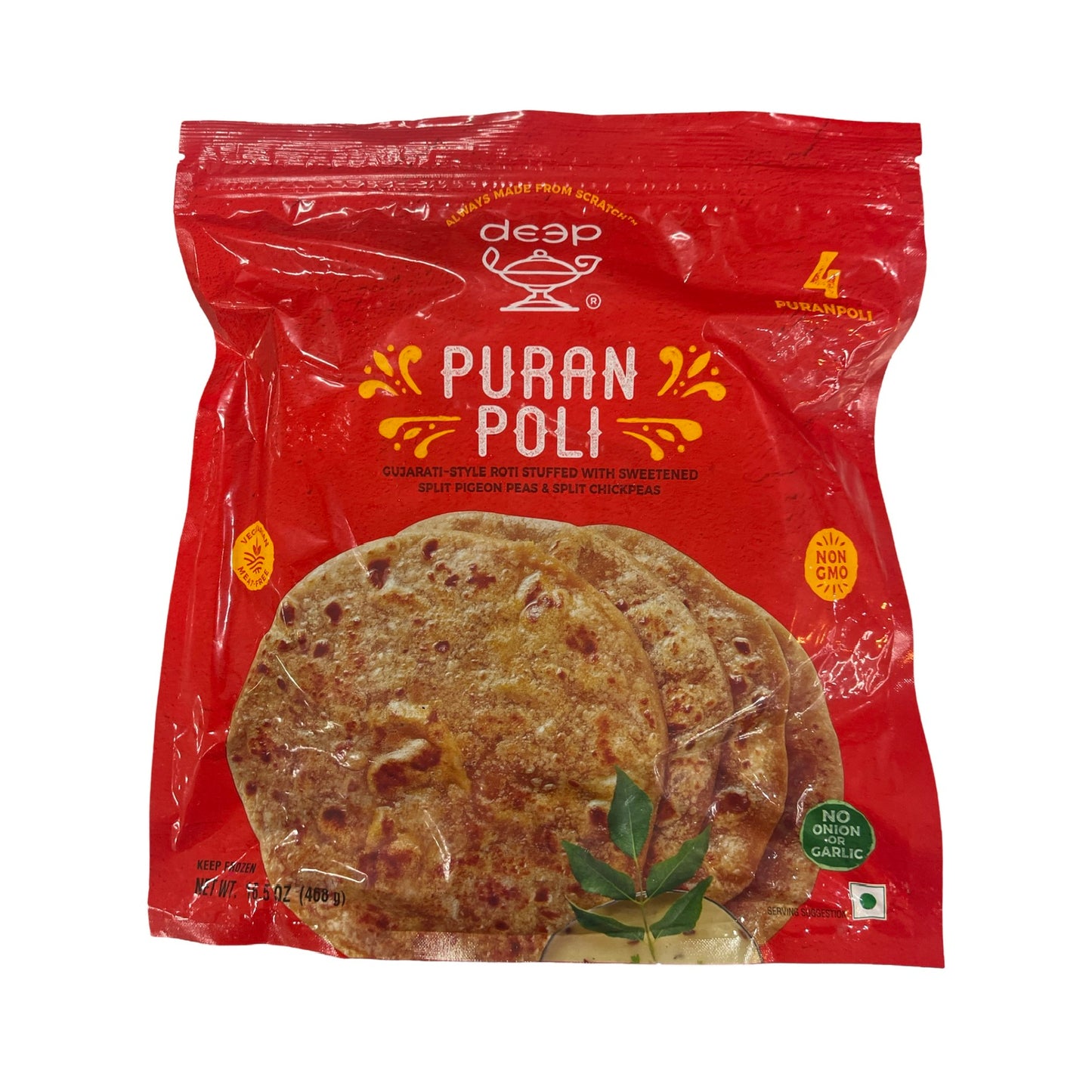 Deep Puran Poli 4pc