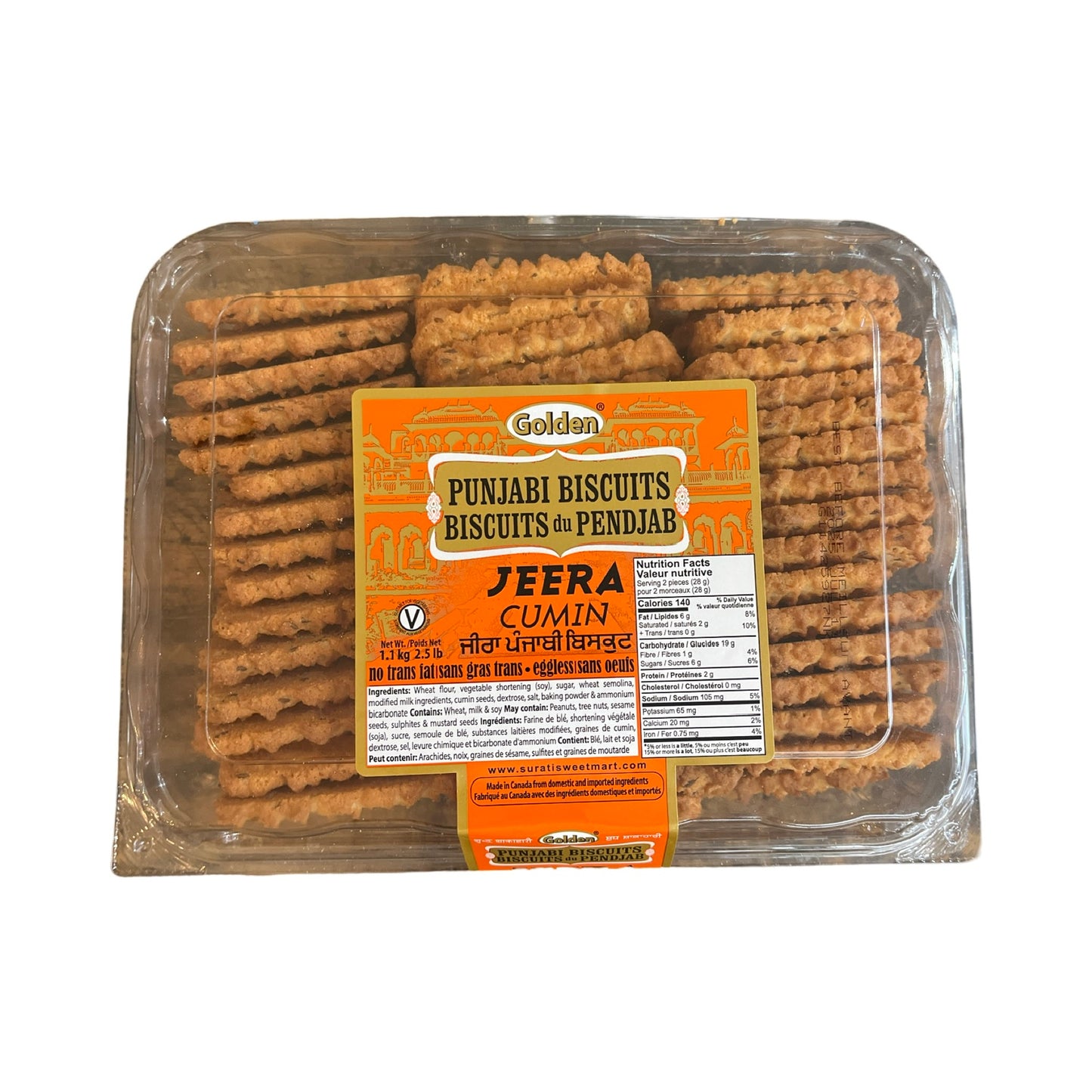 Golden Jeera Biscuit 2.5LB