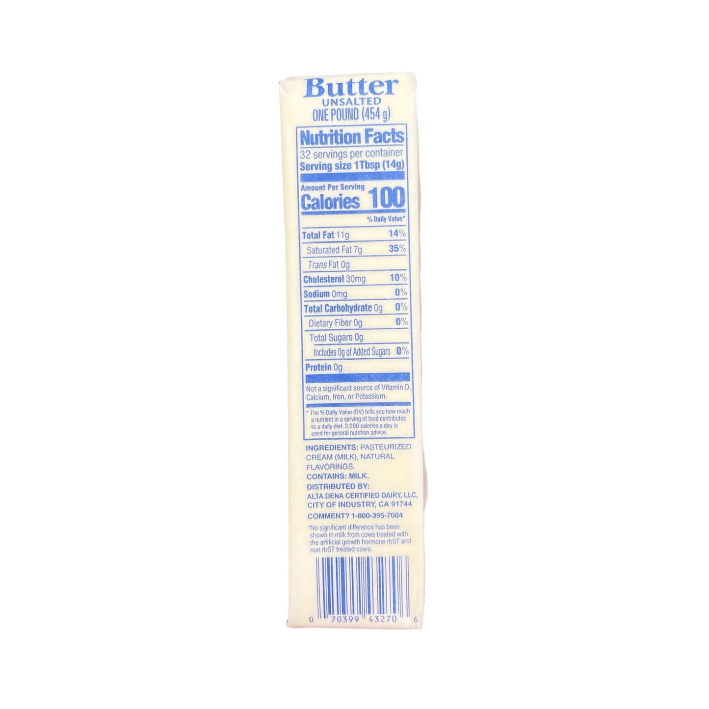 Alta Dena Butter 1lb