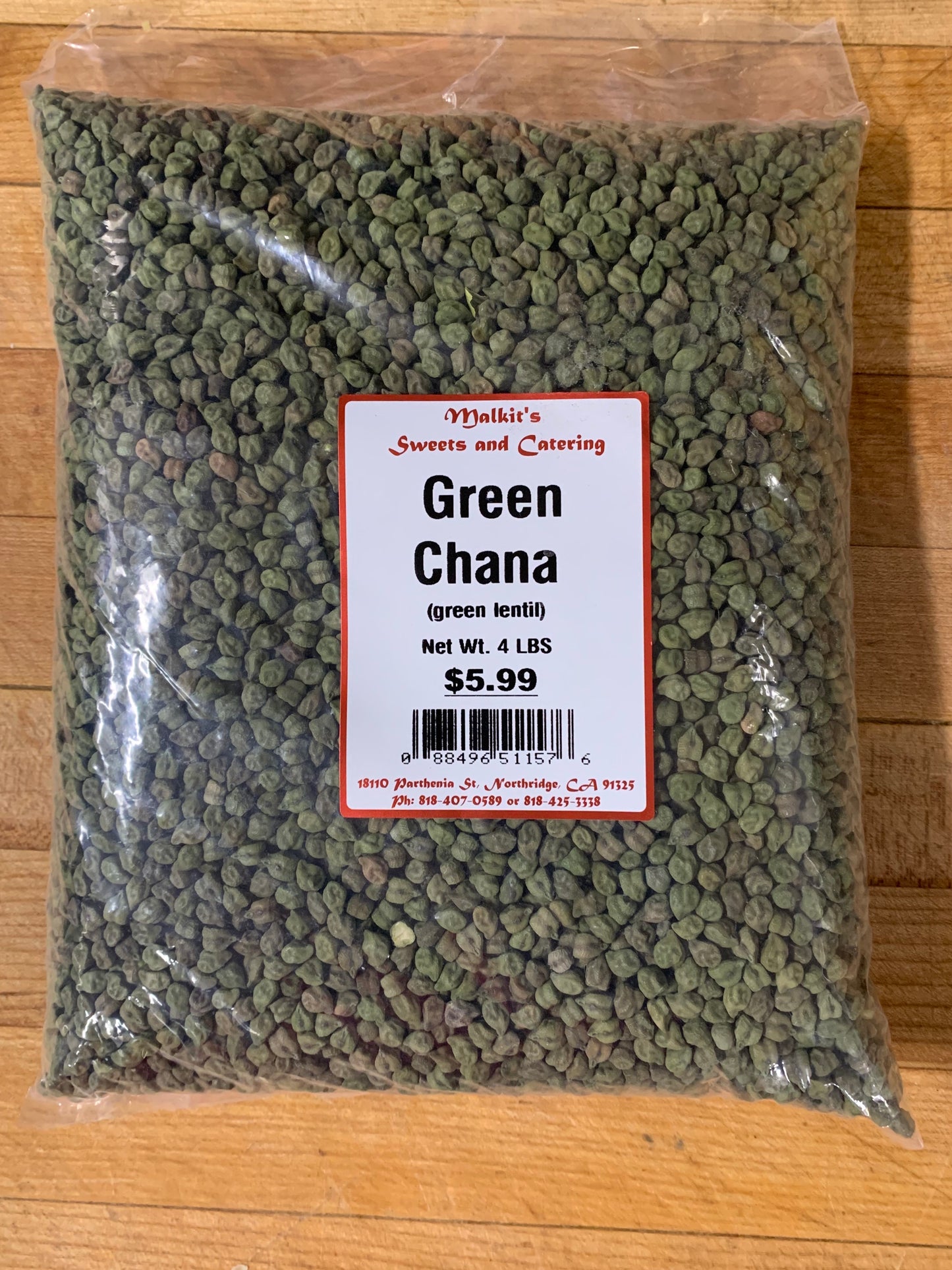 Green Chana 4lb