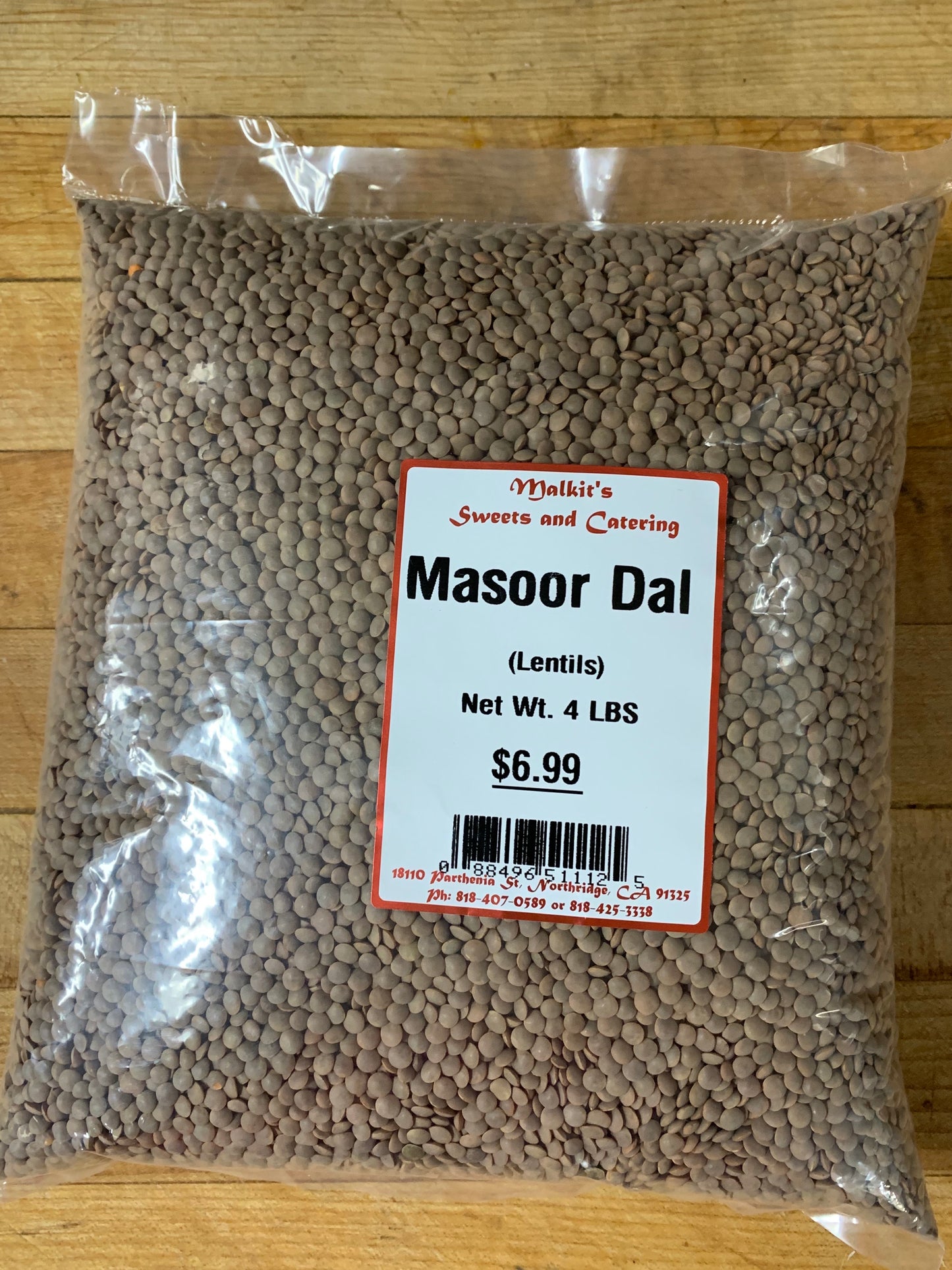 Masoor Dal 4lb