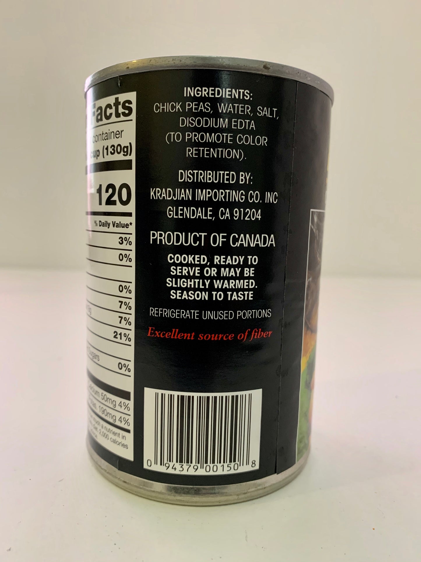 Chick Peas (Garbanzo Beans) 15oz