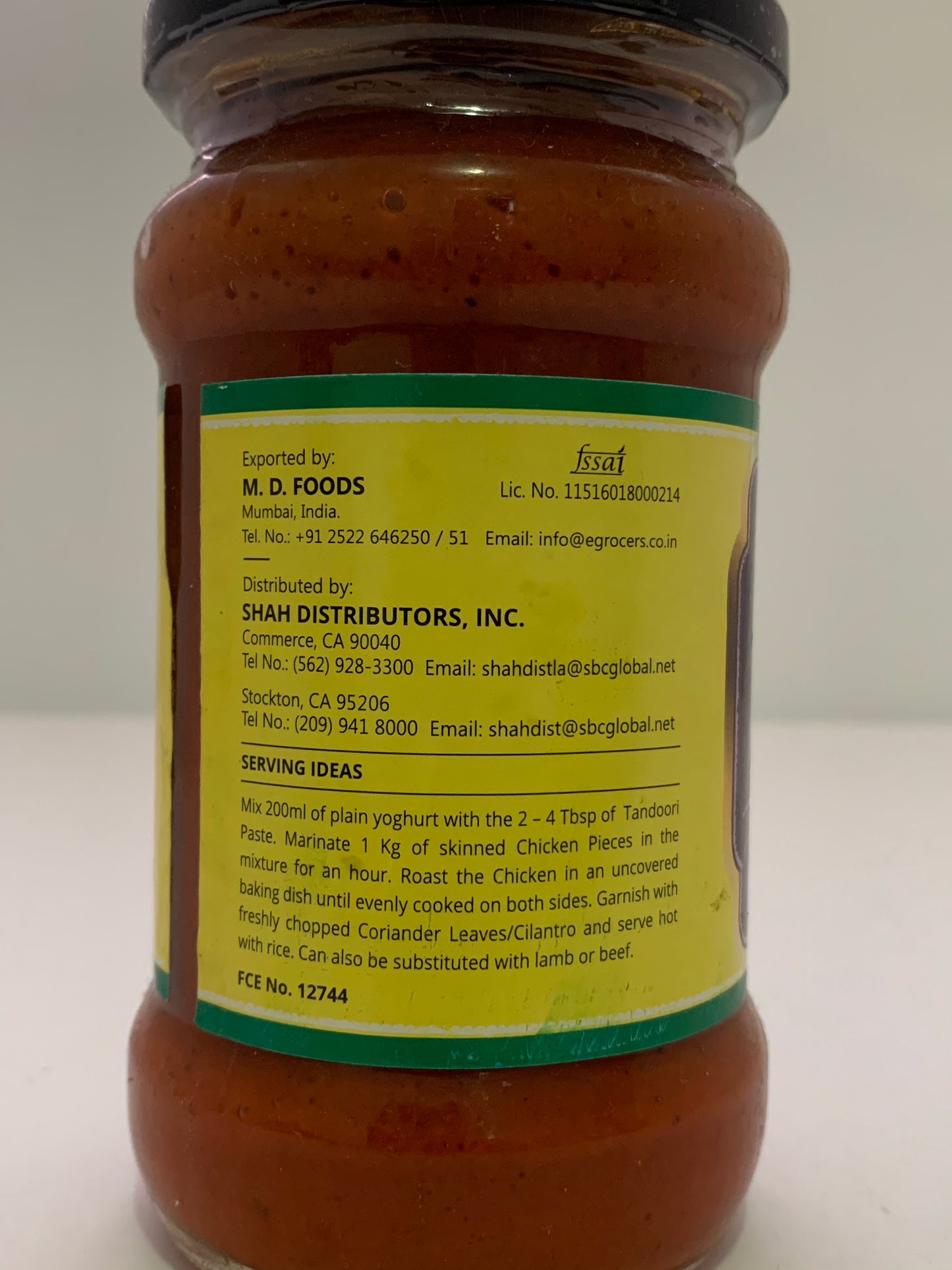 Tandoori Paste 300g