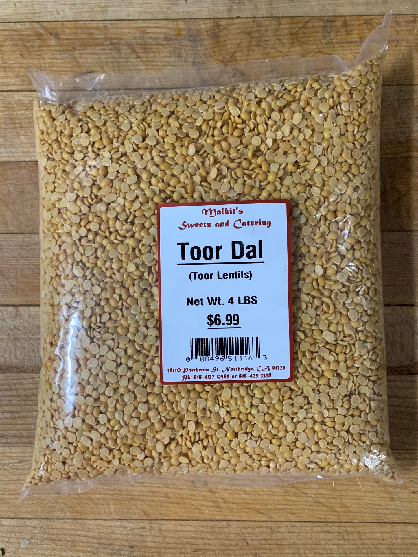 Toor Dal 4lb