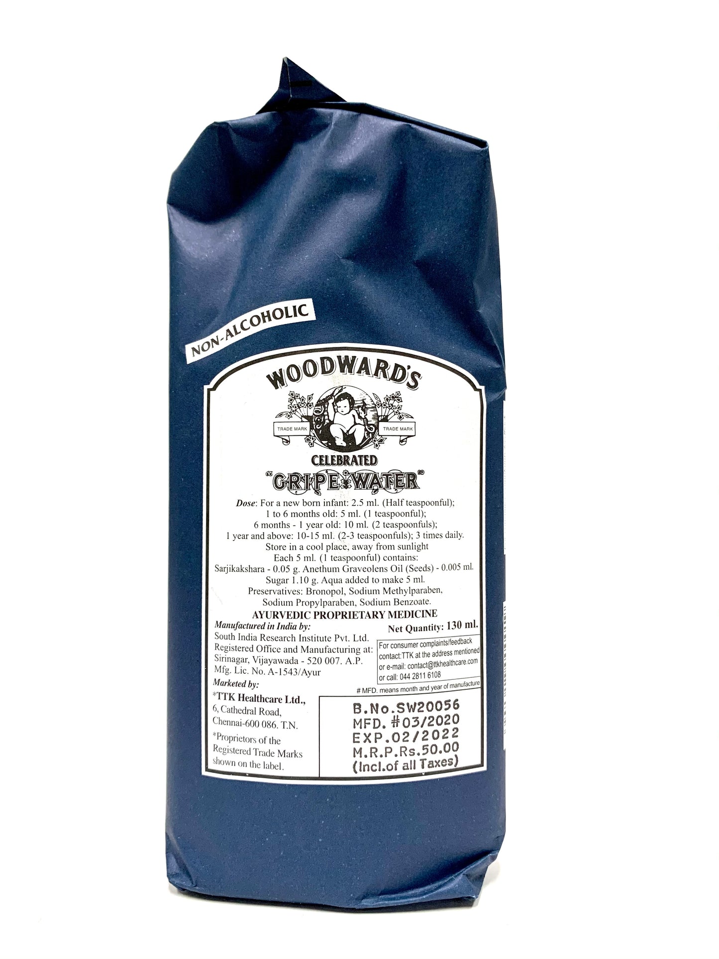 Woodward Gripe Water 130ml