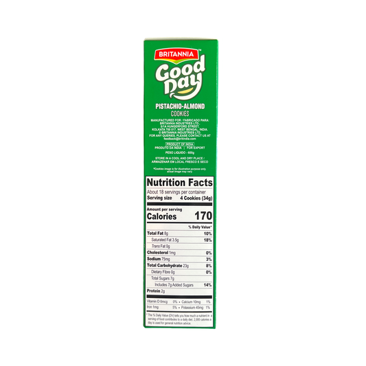 Good Day Pista-Almond 600g