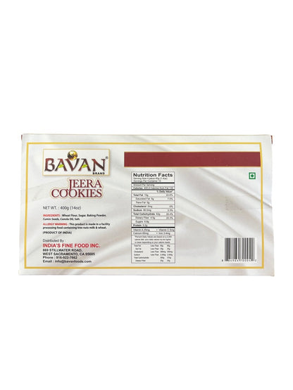 Bavan Jeera Cookies 400g