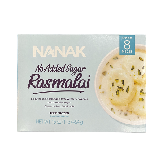 Nanak Rasmalai Sugar Free 8pc