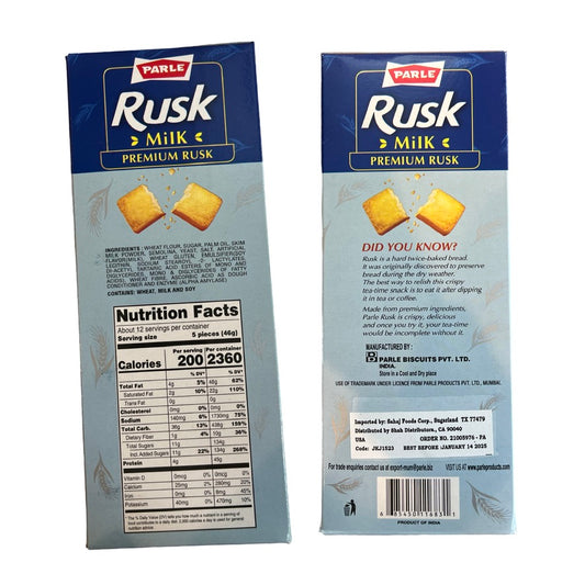 Parle Rusk Milk 546g