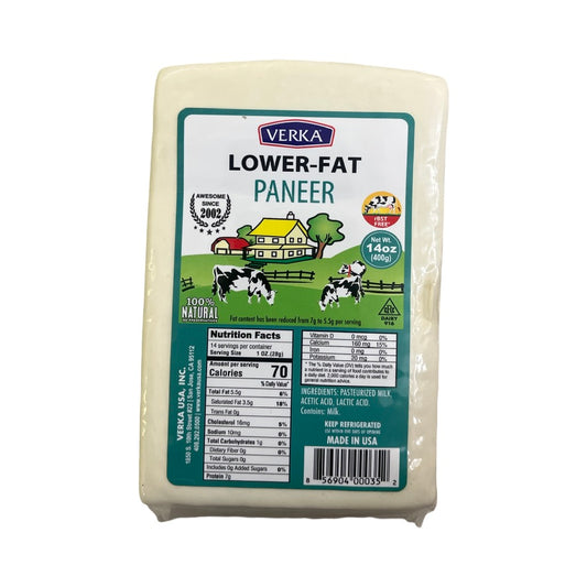 Verka Paneer Low Fat 14oz