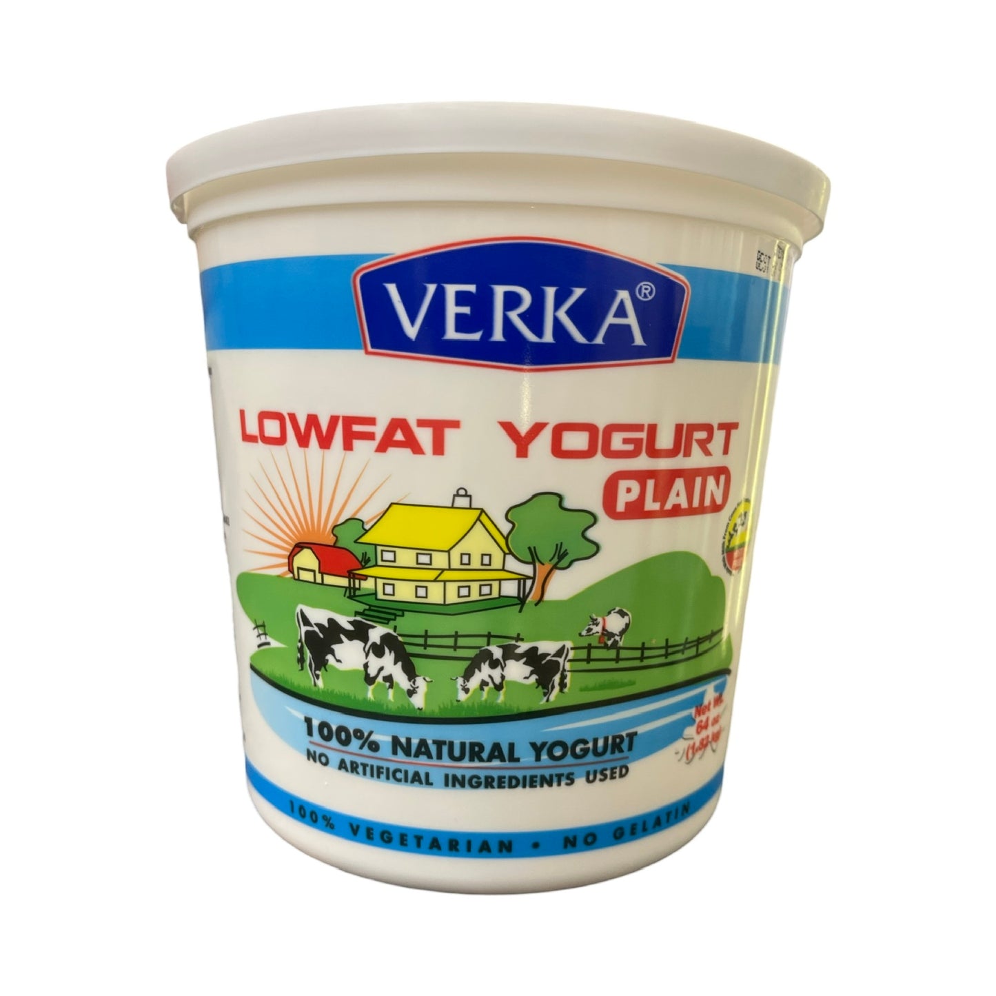 Verka LowFat Yogurt 4lb