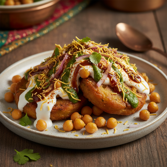 Aloo Tikki Chaat