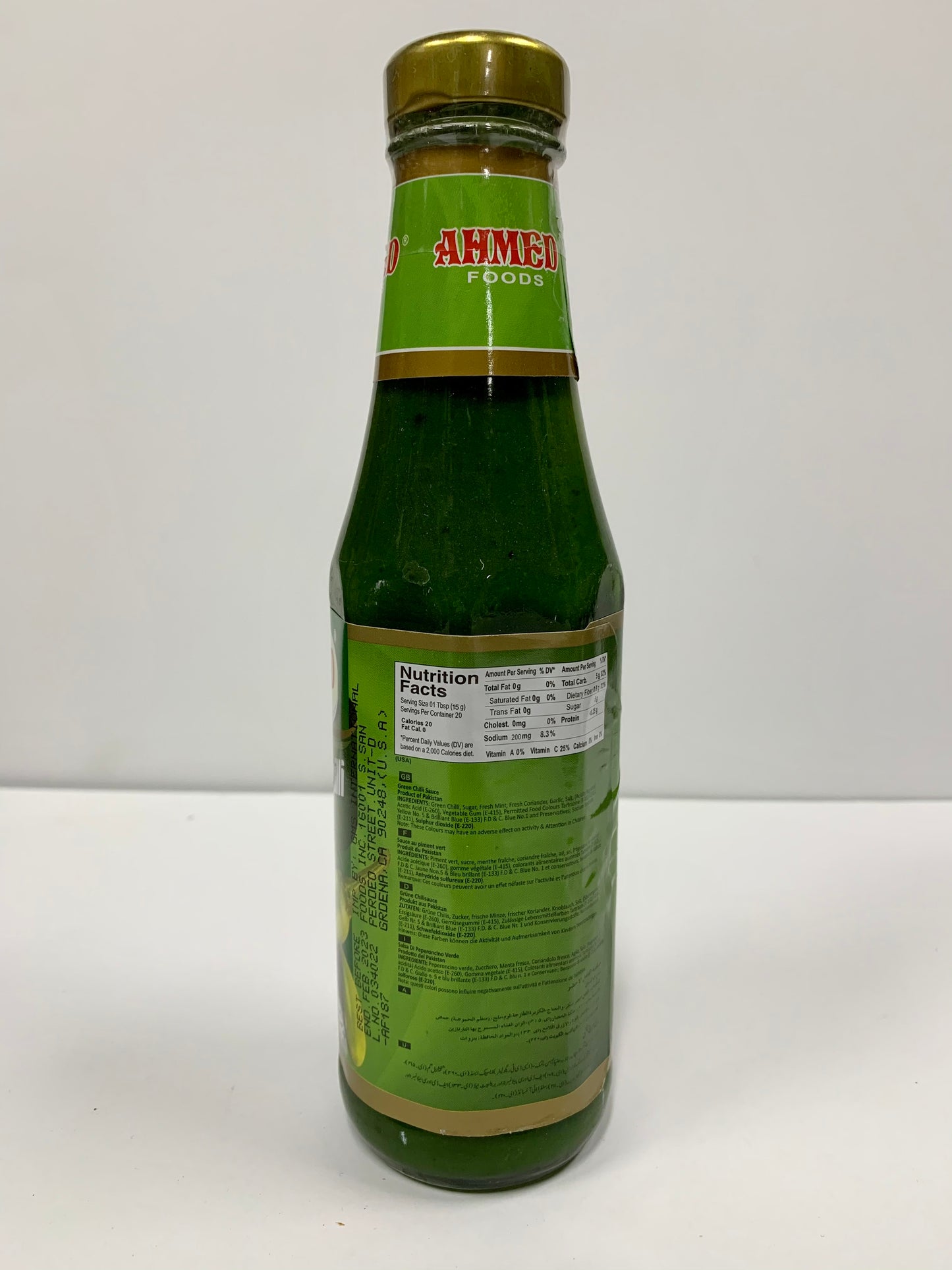 Green Chilli Sauce 300g
