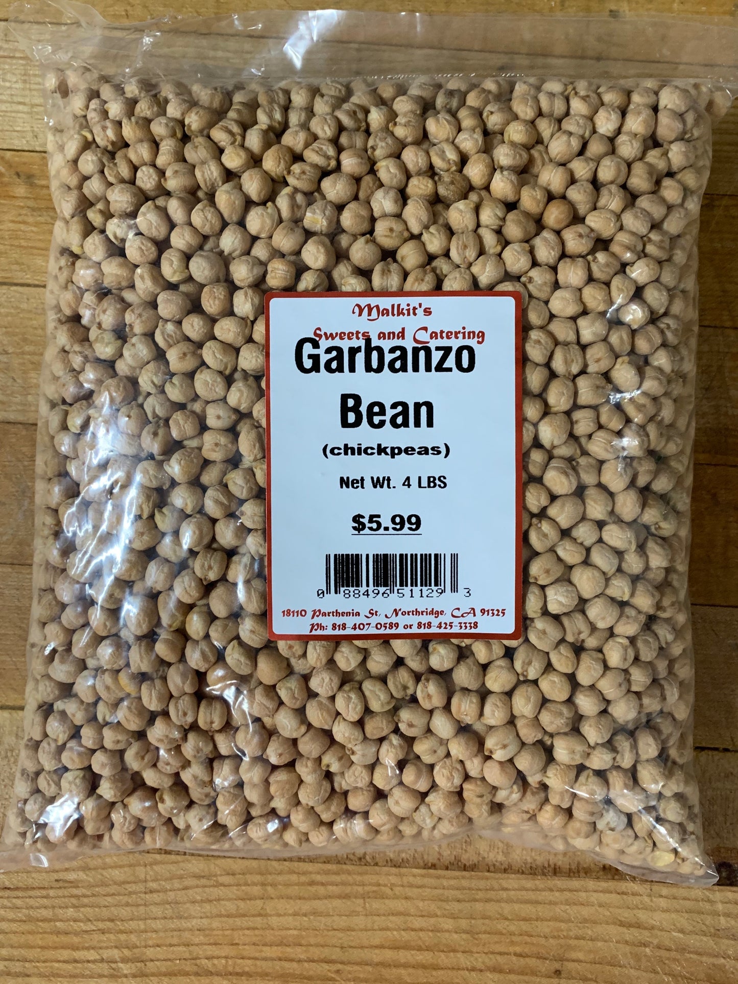 Garbanzo Bean 4lb