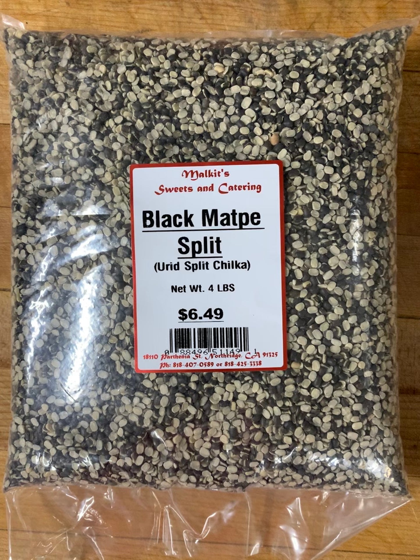 Black Matpe Split 4lb