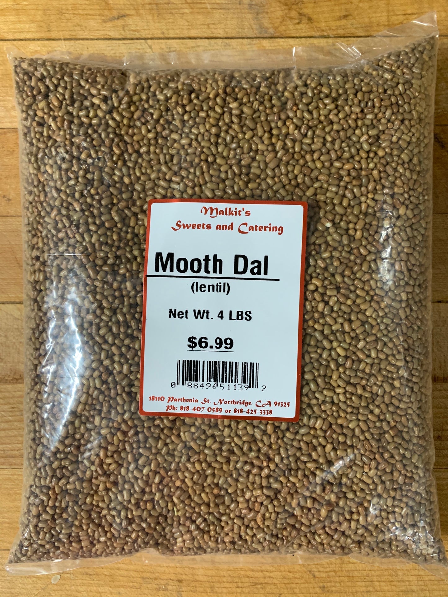 Moth Dal 4lb