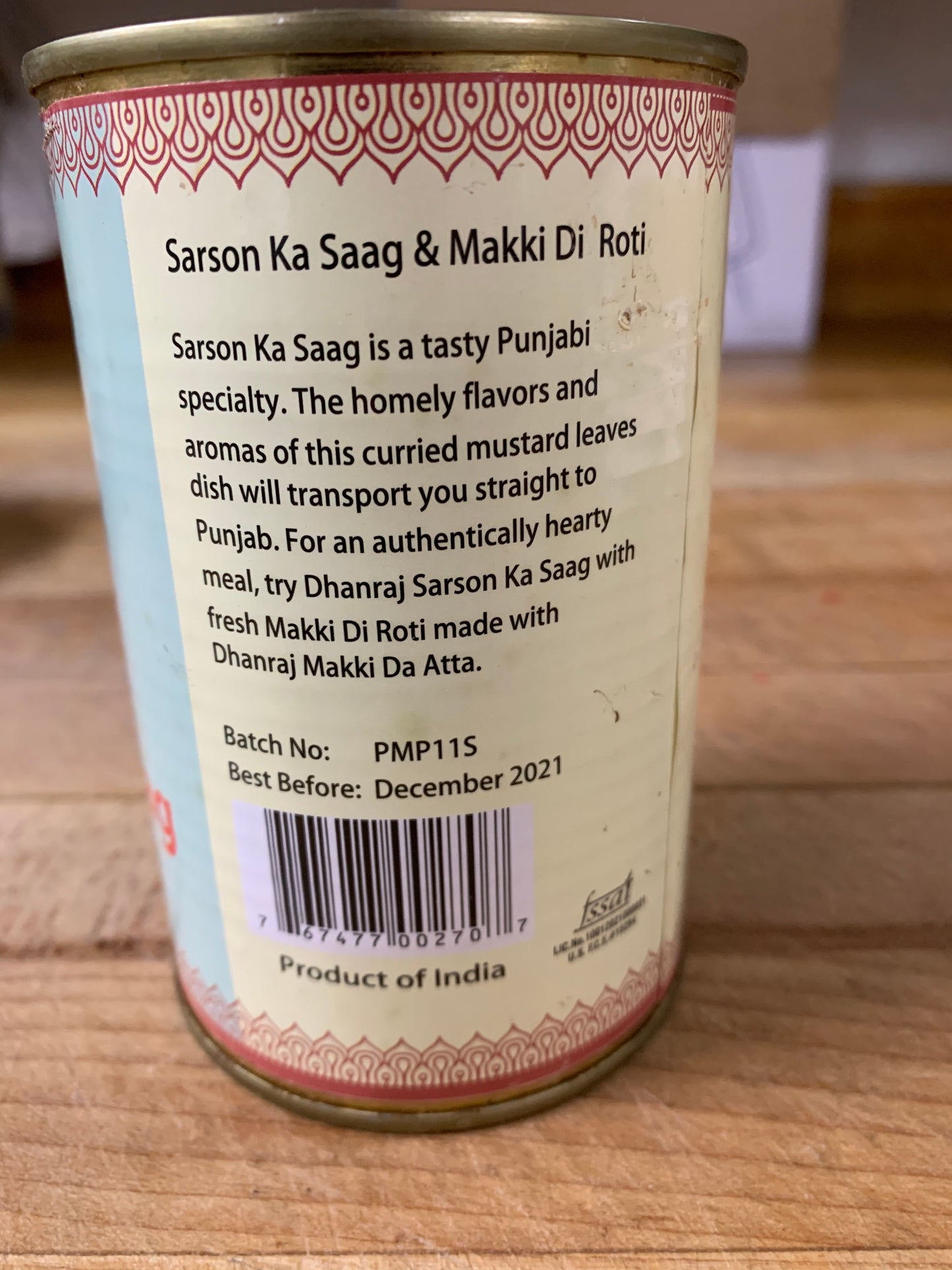 Sarson Ka Saag 450g