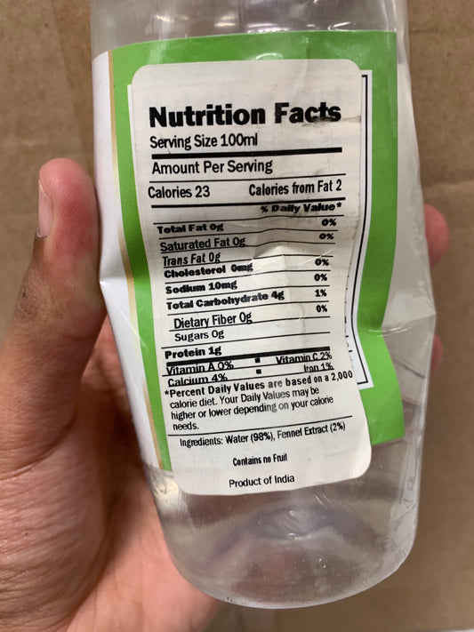 Fennel Water ARQ 300ml