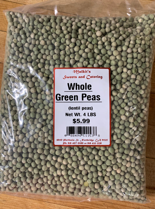 Whole Green Peas 4lb