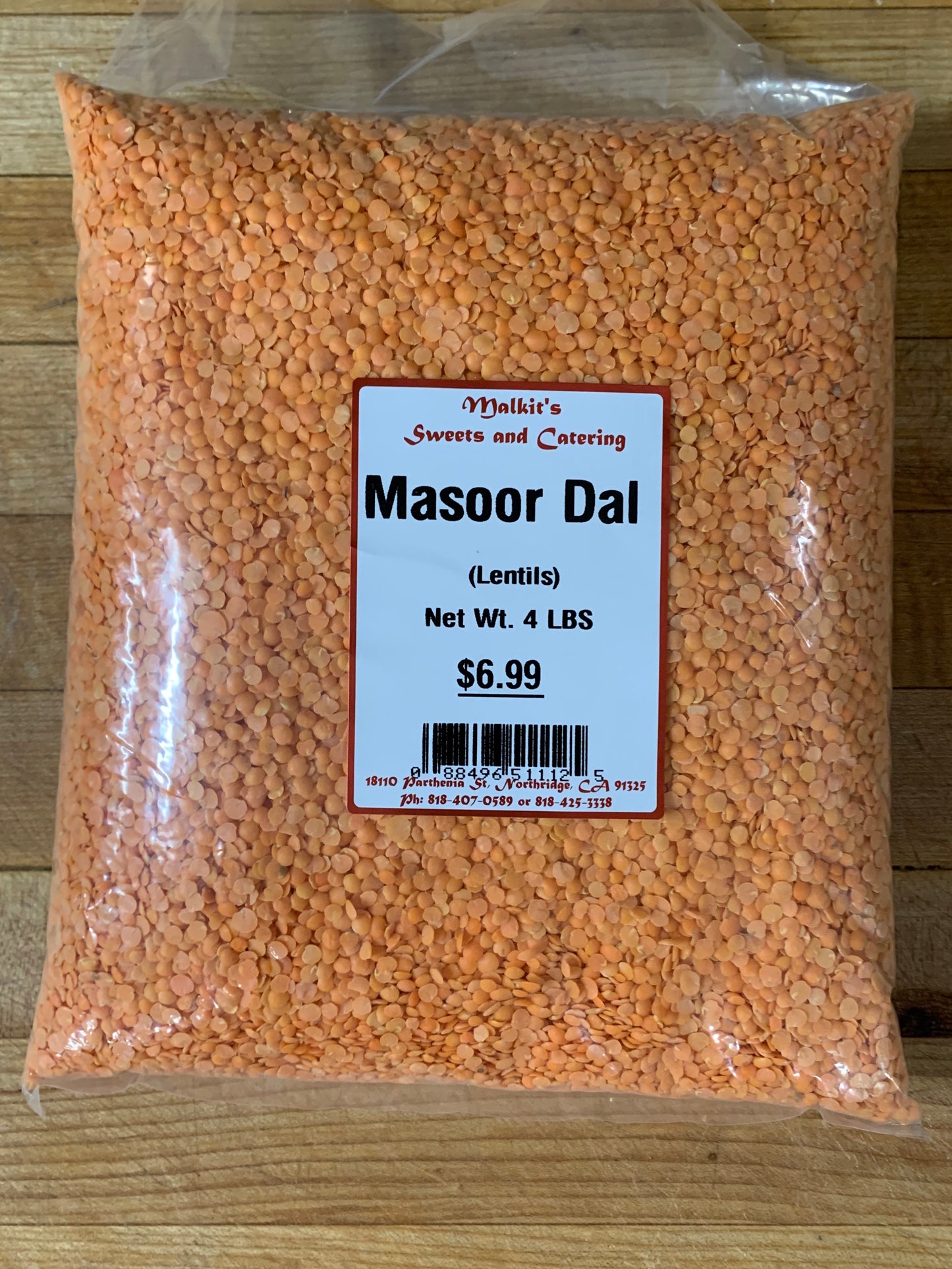 Masoor Dal 4lb