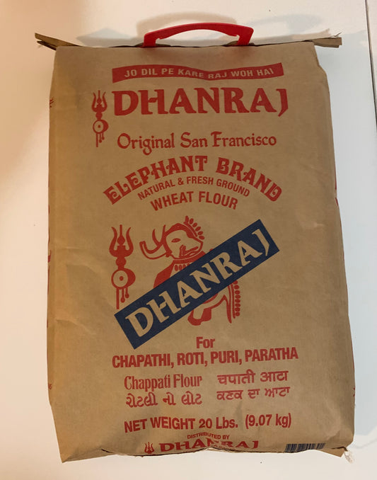 Dhanraj Wheat Flour 20lb