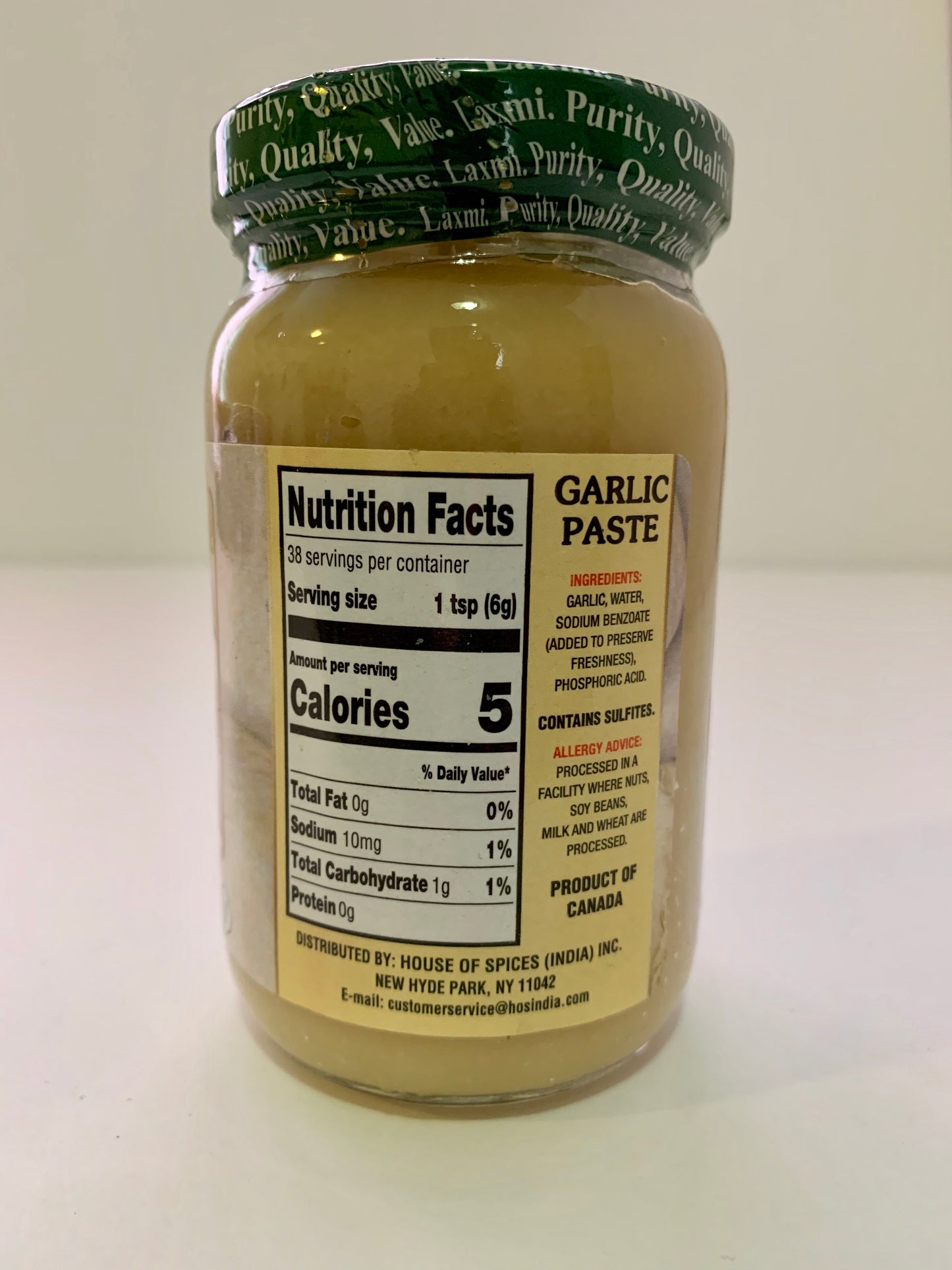 Garlic Paste 8oz